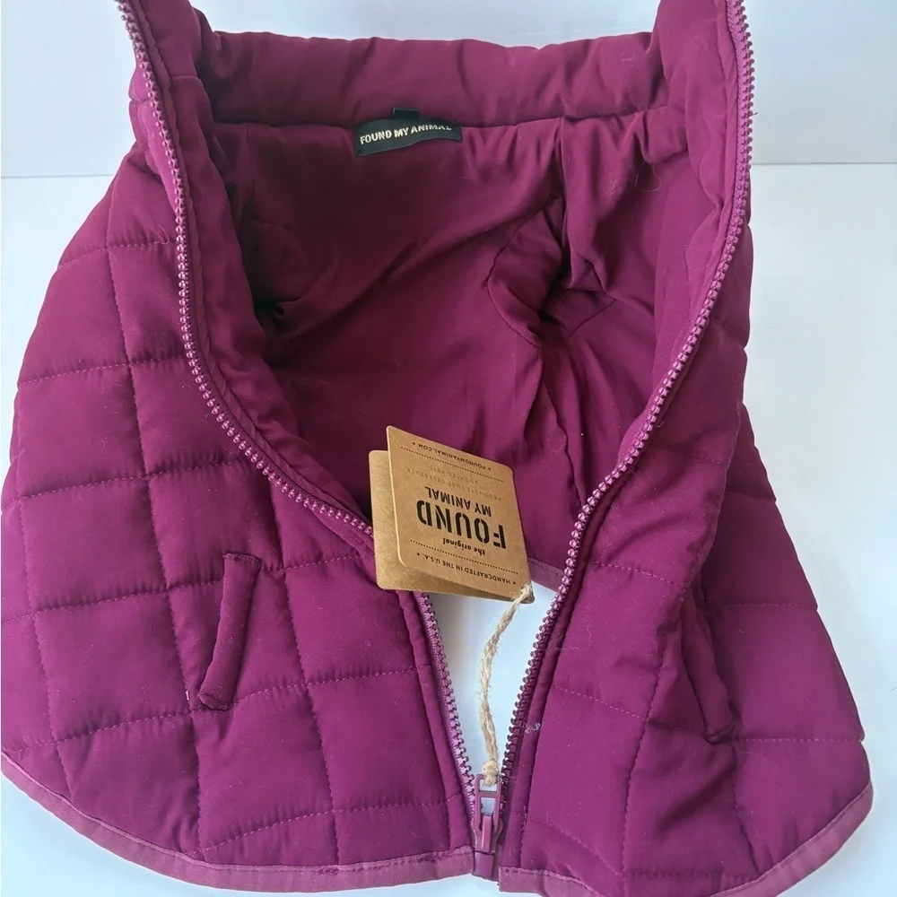 NWT Free People x Found My Animal Pippa Puffer Pet Jacket Size Medium - Picture 9 of 11